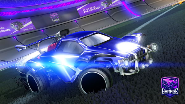 A Rocket League car design from DarkCharxDesigns