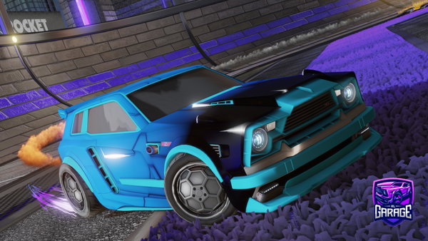 A Rocket League car design from QuickScopeGunner
