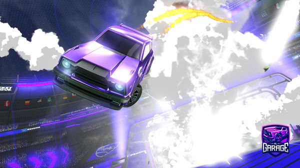 A Rocket League car design from zynxygboye