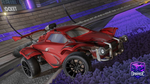 A Rocket League car design from Daanvdd_