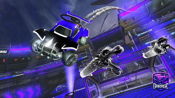 A Rocket League car design from bjsnxjd