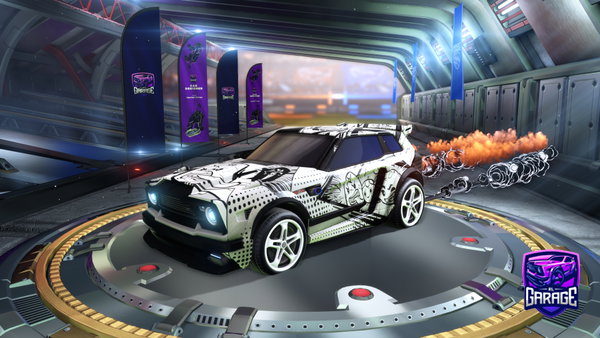 A Rocket League car design from AngeloXGamer_11