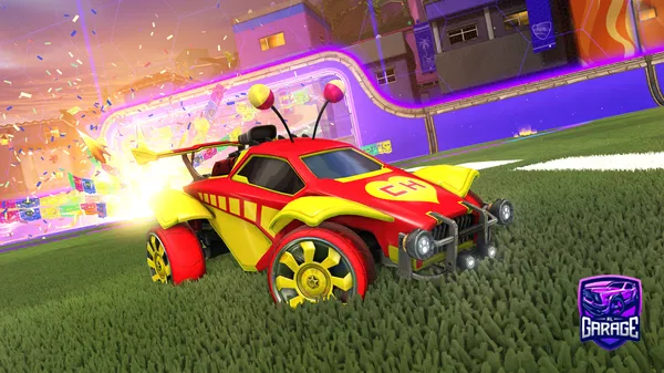 A Rocket League car design from ElKobraMarkX