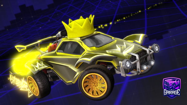 A Rocket League car design from Xoticgg