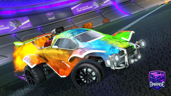 A Rocket League car design from SNF_Fliqxx