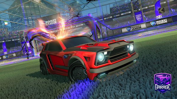 A Rocket League car design from Lionex_