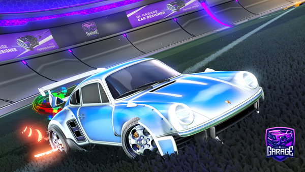 A Rocket League car design from AlessGG