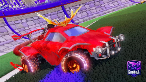 A Rocket League car design from Liampom