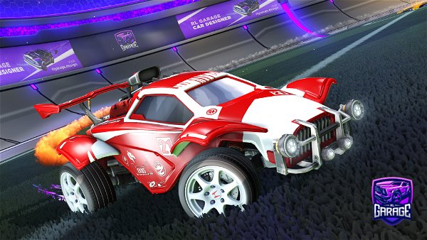 A Rocket League car design from zweept