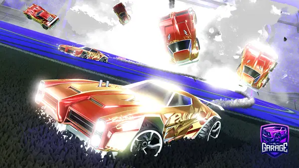 A Rocket League car design from AmaniOfValor