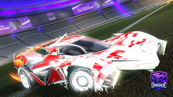 A Rocket League car design from Cayul58