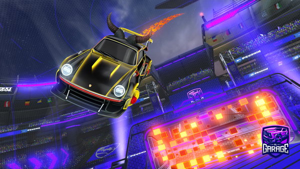 A Rocket League car design from Unwarior29