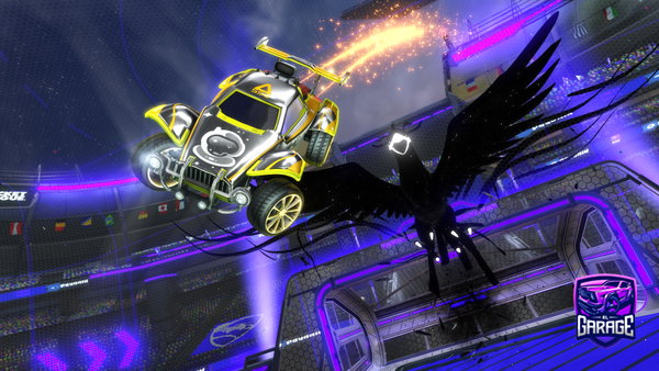 A Rocket League car design from Bymatias16