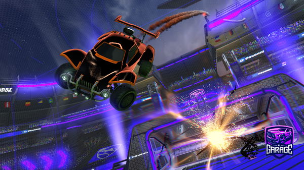 A Rocket League car design from Ailtrhassandiemen