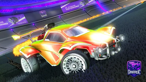 A Rocket League car design from themaxitaxi789