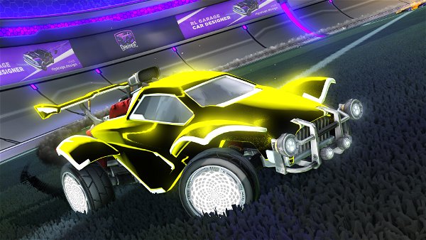 A Rocket League car design from Woodsy09