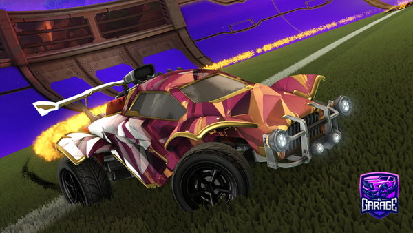 A Rocket League car design from cnowii