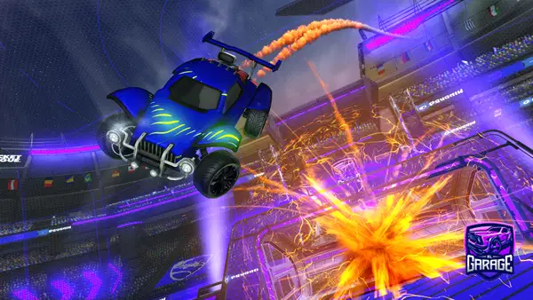 A Rocket League car design from 002_FABRI