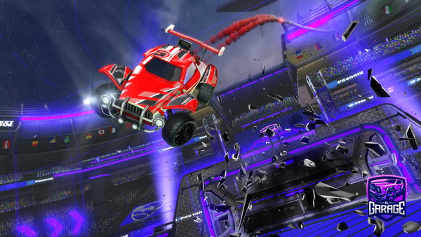 A Rocket League car design from ii_F7_