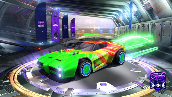 A Rocket League car design from Electroxical