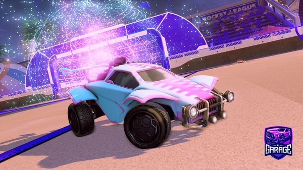 A Rocket League car design from BritishBird