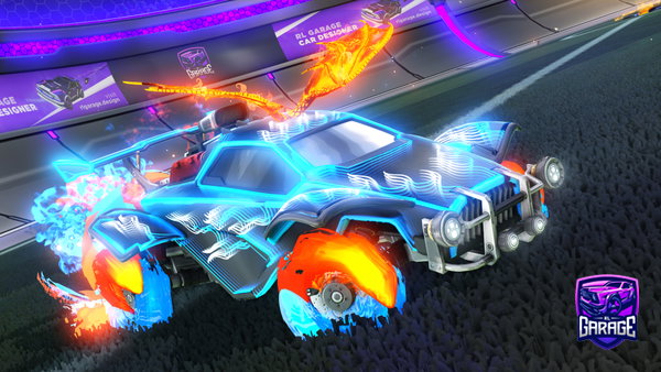 A Rocket League car design from rubenguzman01