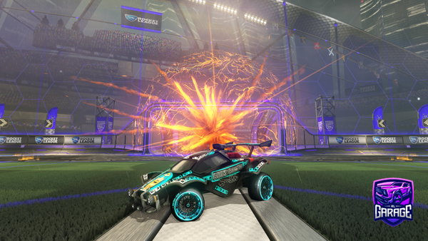 A Rocket League car design from Owl-Boyyy