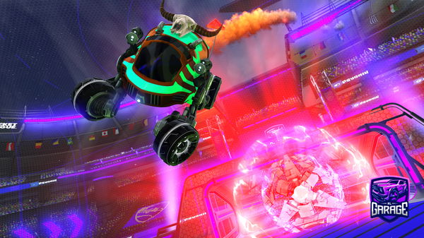 A Rocket League car design from Myran67000