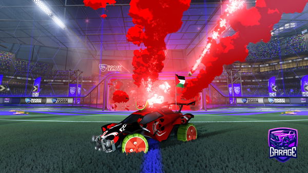 A Rocket League car design from MisterMelone