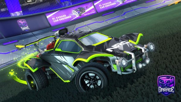 A Rocket League car design from SC-Atlsmegaming