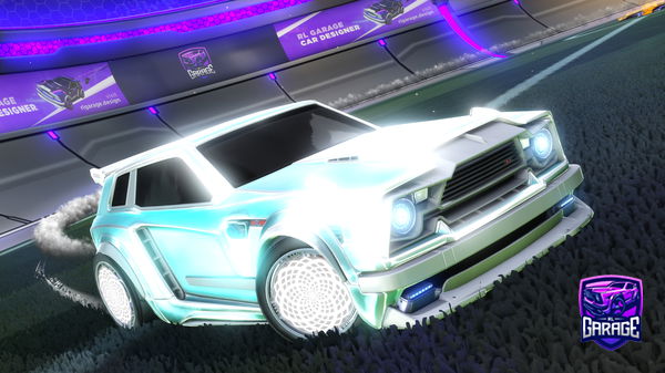 A Rocket League car design from moving_cupcake
