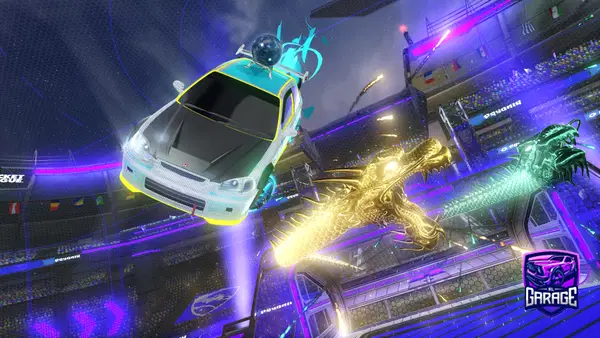 A Rocket League car design from AceTenzo