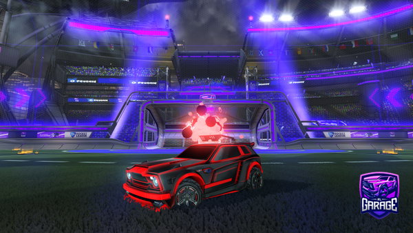 A Rocket League car design from Pada310