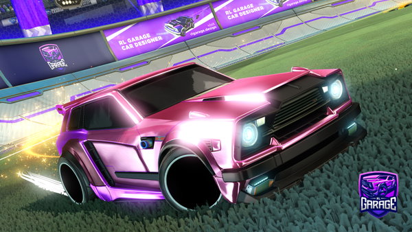 A Rocket League car design from Jemz2