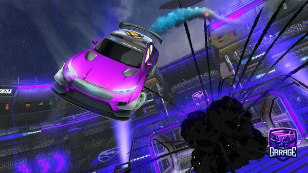 A Rocket League car design from LaughingStawk