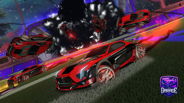 A Rocket League car design from clutchorkick