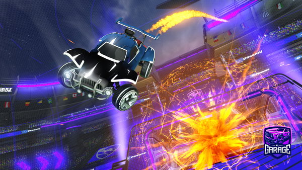 A Rocket League car design from Promen