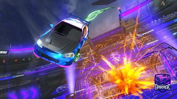 A Rocket League car design from vacxchlx4r