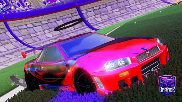 A Rocket League car design from Goku_Jamaican