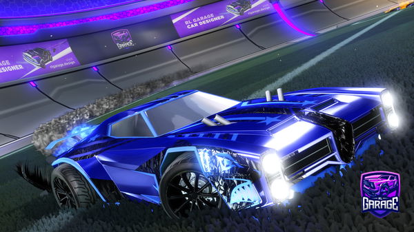 A Rocket League car design from TJNrl