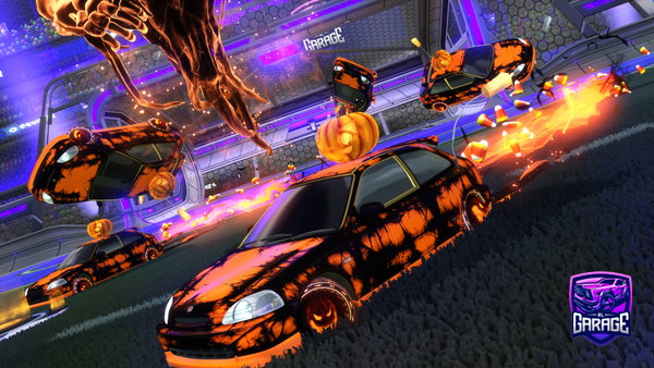 A Rocket League car design from TheAwesomeKid126