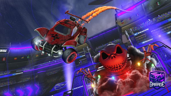 A Rocket League car design from HBT_False