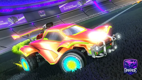 A Rocket League car design from nflimran1