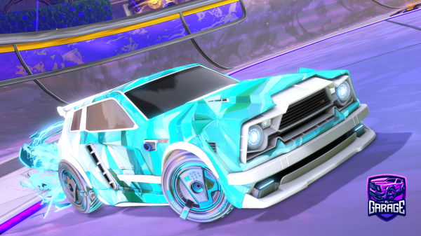 A Rocket League car design from DenM1ha