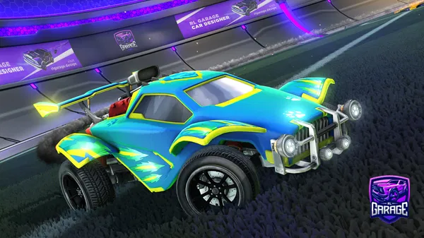 A Rocket League car design from jovi-_-