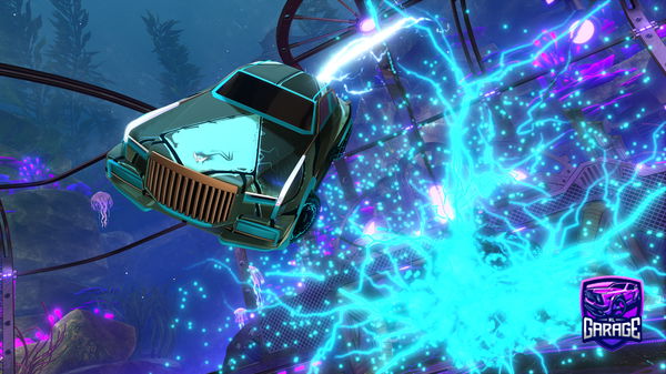 A Rocket League car design from CHIBIXofficial