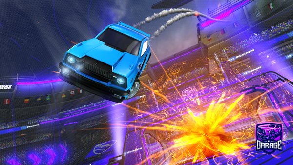 A Rocket League car design from Lm_Caleb_k