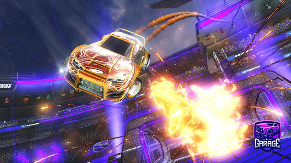 A Rocket League car design from Lumpus