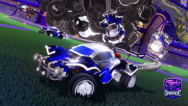 A Rocket League car design from Common_W