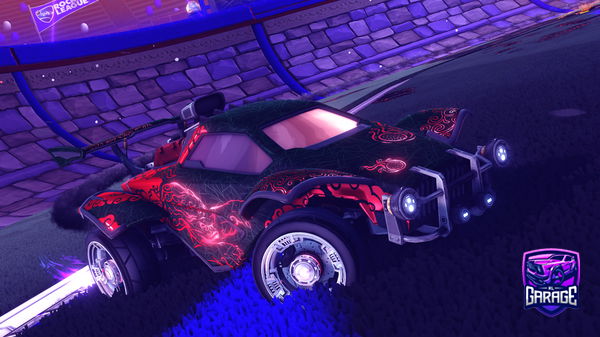 A Rocket League car design from slashcokeacola